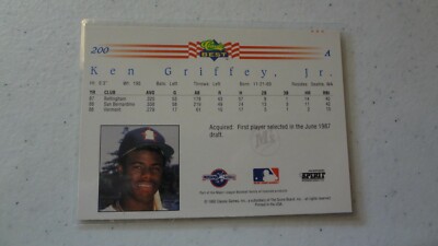 1992 CLASSIC BEST #200 KEN GRIFFEY JR. BASEBALL CARD | eBay