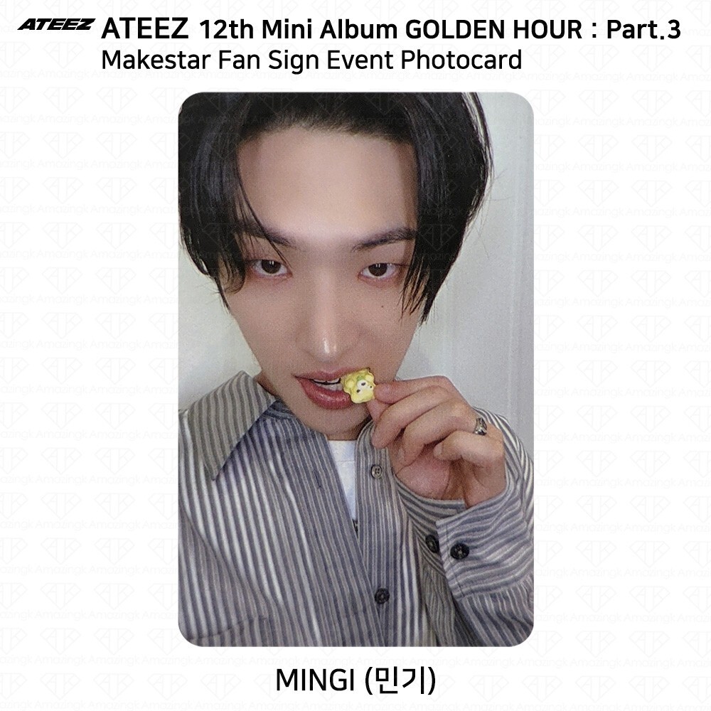 ATEEZ The 12th Mini Golden Hour Part.3 Makestar Fan Sign Event