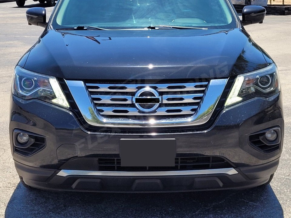 Chrome Grille Grill Full Overlay Cover 8-Piece Set kit For