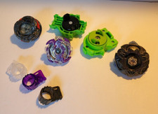 Beyblade Launcher and Keys Lot of 8 mixed READ DESCRIPTION 
