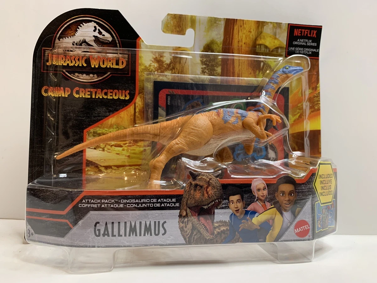Jurassic world attack pack gallimimus hot sale