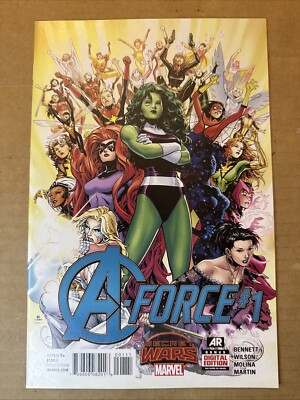 A-FORCE # 1 2015 Marvel Comics NM 1st Appearance