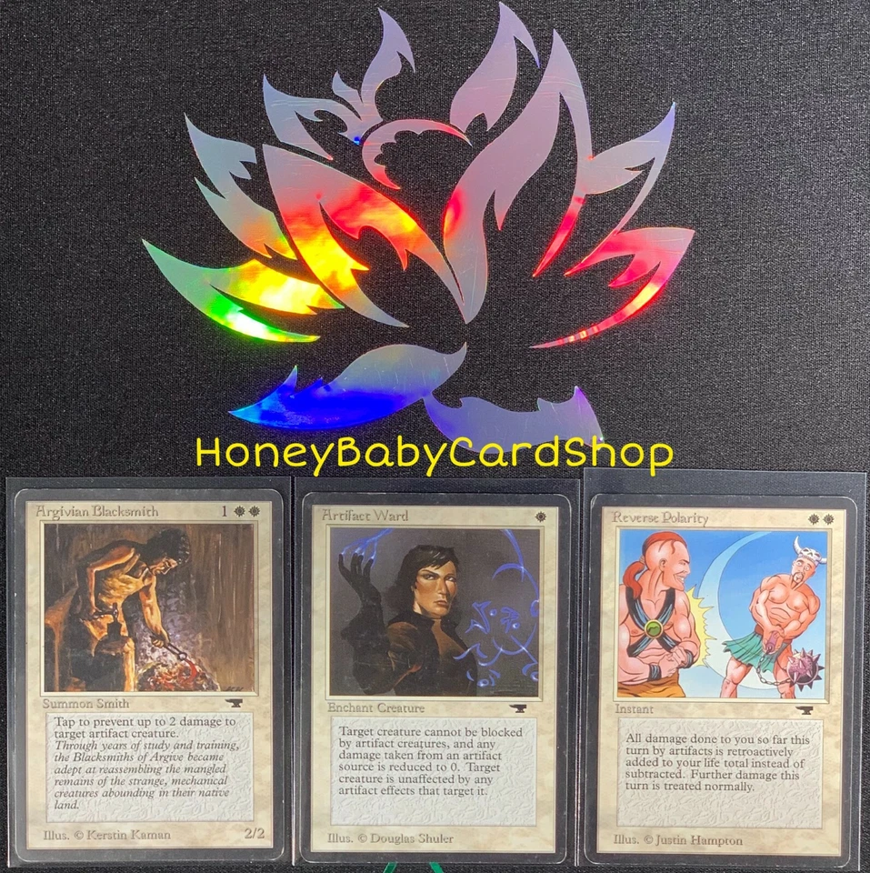 MTG Antiquities 1994 Common Set MP 25 Cards Old School 93/94 - Image 2 of 4