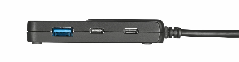 TRUST OILA 21321, 2 PORT USB 3.1 + 2 PORT USB-C HUB, USB 2.0 & 3.0 COMPATIBLE - Image 3 of 4