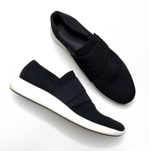 stretch knit slip on sneakers