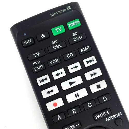RM-VZ320 genuino usado para Sony 7 dispositivos universal DVD VCR TV SAT control remoto - Imagen 5 de 6