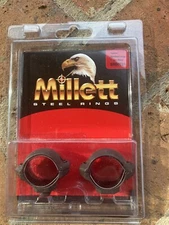 Millett SR00701  Turn in style  1" low  matte black