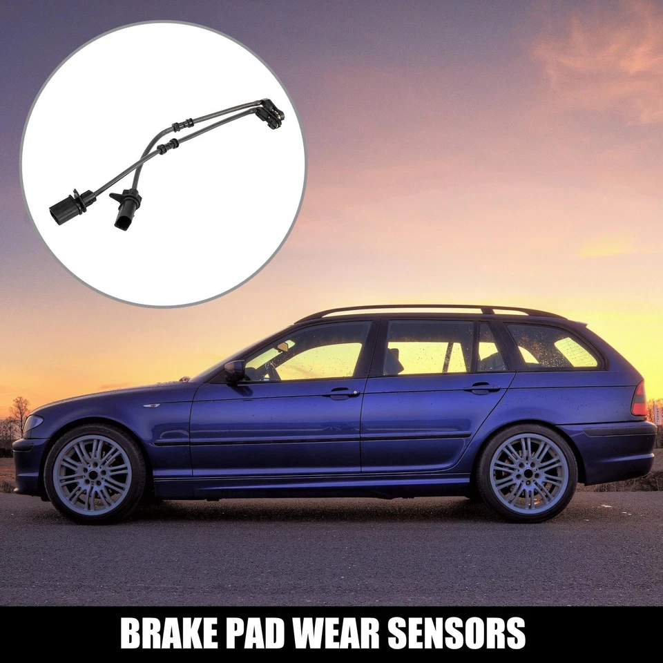 Sensor de desgaste de pastillas de freno traseras de coche 4H0615121H 2 piezas para Audi A6 Quattro A7 Quattro Foto 2 de 4