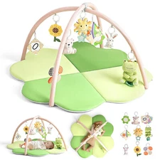 Baby Play Mat Gym Activity Center with Toys for Infants Tummy Time Newborn