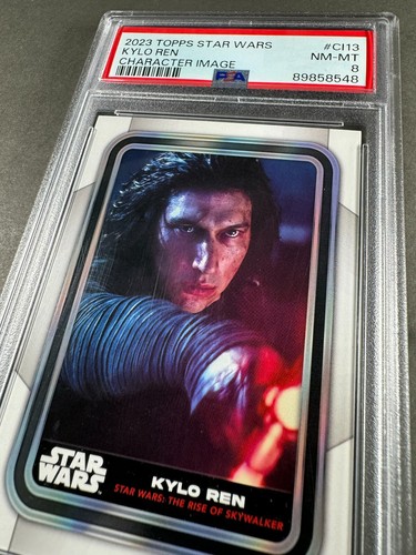 (PSA 8) 2023 Star Wars Flagship #CI13, "Kylo Ren" SSP