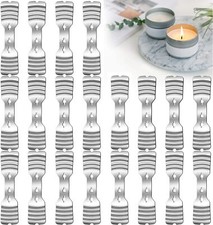 20 Pack Metal Candle Wick Holders Wick Centering Devices for Candle Making
