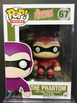 アメコミ FUNKO POP! THE PHANTOM 67 Funko Pop Heroes 67 The Phantom Red Suit | eBay