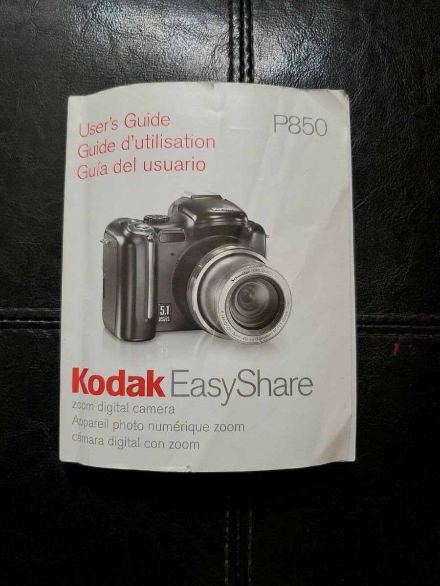 Kodak EasyShare P850 Digital 5.1mp 12xZoom Camera,Charger,Extra