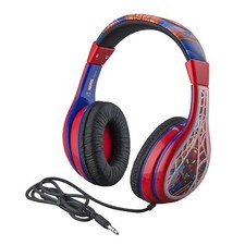 Spiderman Kids Headphones, Adjustable Headband, Stereo Sound, 3.5Mm Jack, Wir...