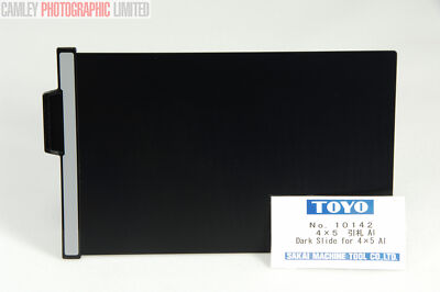 Toyo 4x5 Dark Slide for Film Holders. Brand New from Japan (10142). Graded: N...