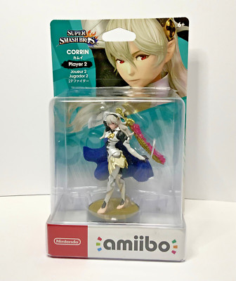Nintendo Amiibo Corrin  Player 2 with box nintendo switch from Japan