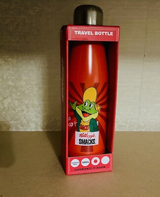 Kelloggs Thermosflasche Trinkflasche Kinder | Isoliert Schule NEU | Smacks
