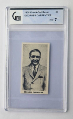 1938 Cartledge Famous Prize Fighters #25 GEORGES CARPENTIER - GAI 7 NM