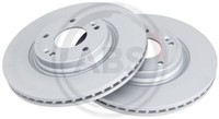 2X A.B.S. 18561 Bremsscheibe Vorne FüR Hyundai KIA