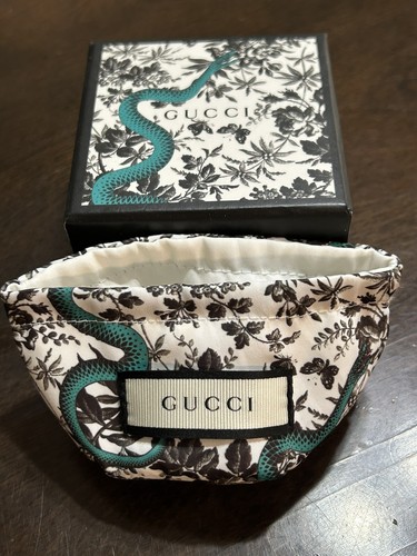 Gucci Lion Head Green Stone Ring Sz 13 / US 6.5 - Picture 6 of 6