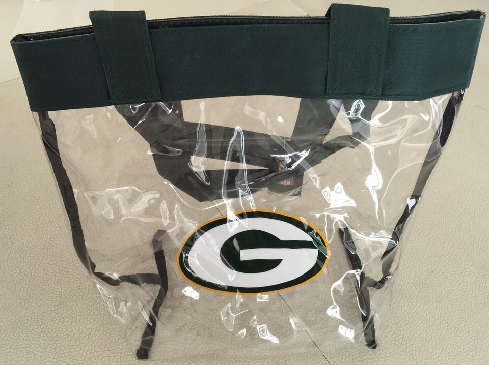 Green Bay Packers Forever Collectibles Clear Tote Bag New! | eBay