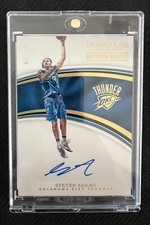 2016-17 Panini Immaculate Modern Marks Gold 5/10 Steven Adams Auto #MM-SAD