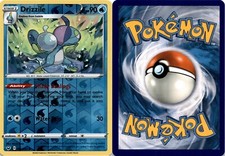 2020 Pokemon, Sword & Shield, #56/202 Drizzile, Reverse Holo Uncommon