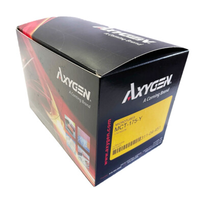 CORNING Axygen  Snaplock Microtubes Ultra-Clear YELLOW 1.7mL 500/Box - LAB