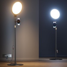 10.5" Ring Light with Stand and Phone Holder - 72" Tripod for iPhone with Lig...