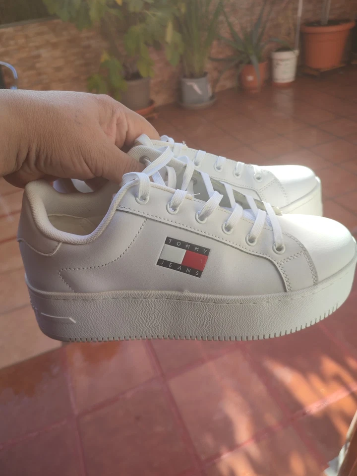 zapatillas deportivas plataforma mujer Tommy Hilfiger - Imagen 4 de 4