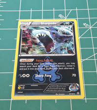 Team Aquas Sharpedo 21/34 Holofoil Rare Pokemon Card LP