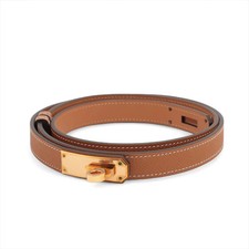 Herm s Kelly18 C: 2018 Belt Veau Epsom Gold