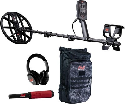 Minelab Manticore Metal Detector w/Pro-Find 40 & New Backpack Bundle
