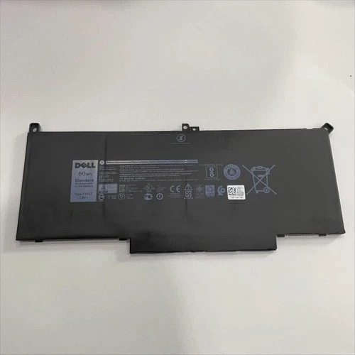 Genuine 60Wh F3YGT Battery Dell Latitude 7280 7480 7380 7290 7390 7490 E7480 OEM
