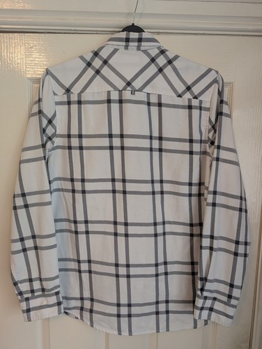 Oakley Mens Long Sleeve Check Shirt Size Small Big Fit - Picture 9 of 9