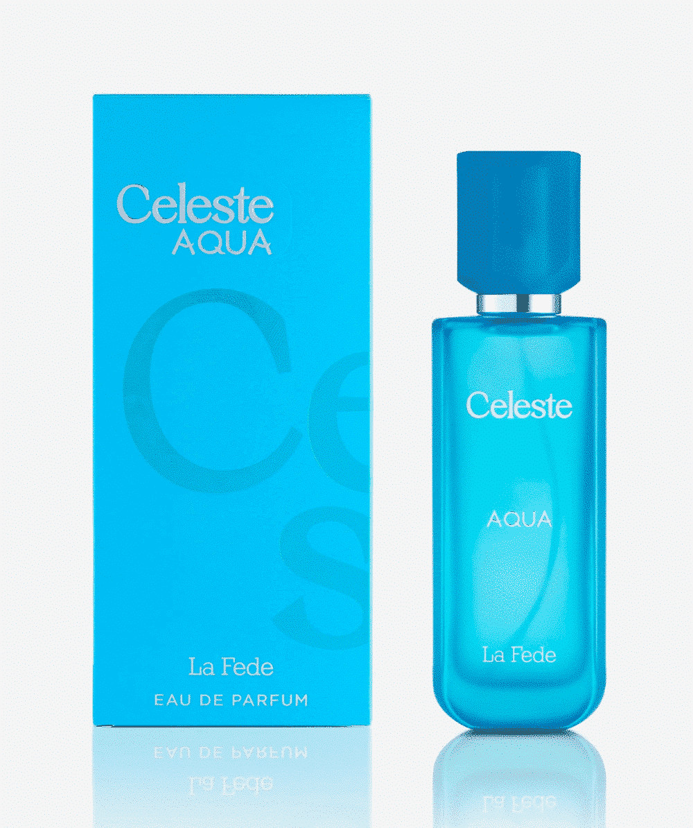 Eau de Parfum La Fede Celeste Aqua Khadlaj, le cadeau mixte chic de 100ml