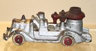 Hubley 5 Inch Cast Iron Open Cab Firetruck 1930s — photo 2