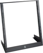 Image of 12U 19" Open Frame Desktop Rack for Audio & Network Equipment