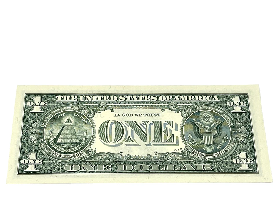 2003-A U.S. $1 FEDERAL RESERVE **STAR** NOTES (5) CONSECUTIVE NOTES UNC (#S1) - Image 3 of 4