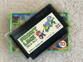 Front Line W/Box Manual Famicom FC Retro Good Used Game NTSC-J JP