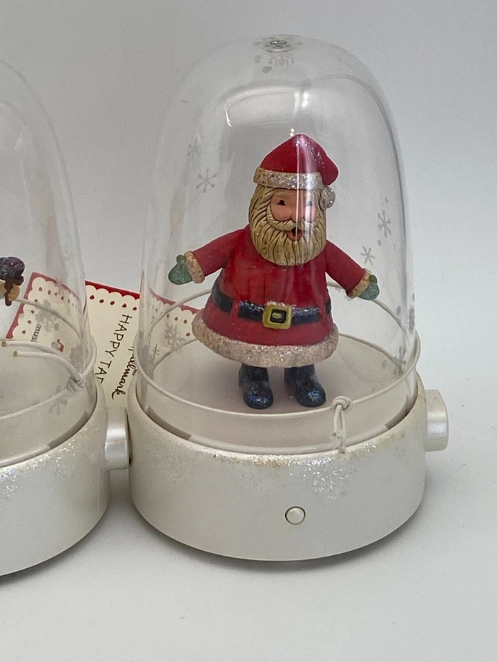 Hallmark Happy Tappers Elf Painter Snowman Santa Reindeer 2008 You Choose - Image 3 of 4