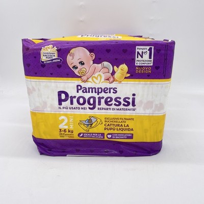 Pampers Progress Mini , Größe 2 (3-6 kg), 112 Windeln
