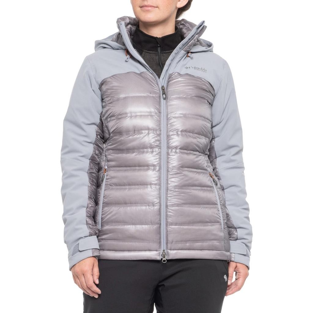 NEW COLUMBIA TITANIUM HEATZONE 1000 TURBODOWN JACKET Womens Large - 900 fill Dow