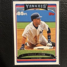 2006 Topps New York Yankees Derek Jeter Yankees #500 Baseball