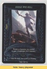 1997 Aliens vs Predator CCG Dodge and Roll READ 1i3