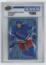 2024-25 Upper Deck Series 2 Population Count 100 /100 Matt Rempe #PC-34 1l4x