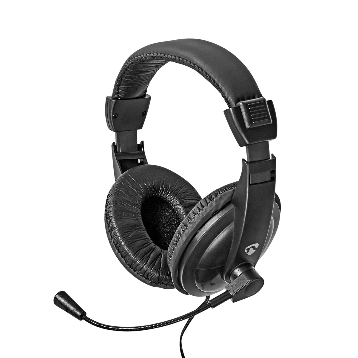 Casque stéréo circum-auriculaire doté d'un microphone rabattable flexible - 2