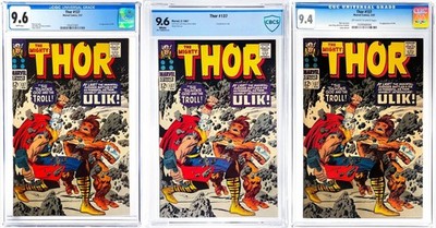 THOR 137 1967 Marvel Comics 1st Appearance ULIK CG