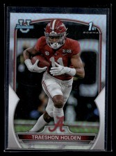 Traeshon Holden 2022 Bowman Chrome University #18 Refractor