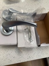 satin internal door handle sets
